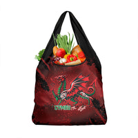 Wales Rugby National Heritage Grocery Bag Red Dragon Inspired Edition