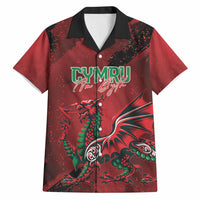 Wales Rugby National Heritage Custom Hawaiian Shirt Red Dragon Inspired Edition