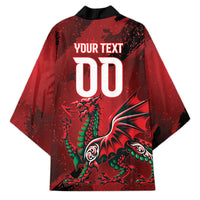 Wales Rugby National Heritage Custom Kimono Red Dragon Inspired Edition
