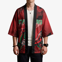 Wales Rugby National Heritage Custom Kimono Red Dragon Inspired Edition