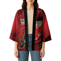 Wales Rugby National Heritage Custom Kimono Red Dragon Inspired Edition