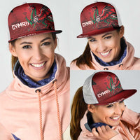 Wales Rugby National Heritage Personalized Mesh Trucker Cap Red Dragon Inspired Edition