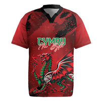Wales Rugby National Heritage Custom Rugby Jersey Red Dragon Inspired Edition