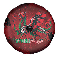 Wales Rugby National Heritage Spare Tire Cover Red Dragon Inspired Edition