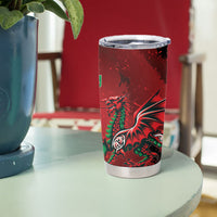 Wales Rugby National Heritage Tumbler Cup Red Dragon Inspired Edition