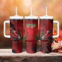 Wales Rugby National Heritage Tumbler With Handle Red Dragon Inspired Edition