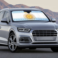 Argentina Rugby National Heritage Custom Auto Sun Shade Gaucho Inspired