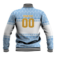 Argentina Rugby National Heritage Custom Baseball Jacket Gaucho Inspired