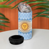 Argentina Rugby National Heritage Custom 4 in 1 Can Cooler Tumbler Gaucho Inspired