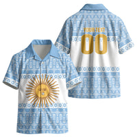 Argentina Rugby National Heritage Custom Kid Hawaiian Shirt Gaucho Inspired