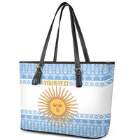 Argentina Rugby National Heritage Custom Leather Tote Bag Gaucho Inspired