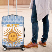 Argentina Rugby National Heritage Custom Luggage Cover Gaucho Inspired