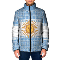 Argentina Rugby National Heritage Custom Padded Jacket Gaucho Inspired