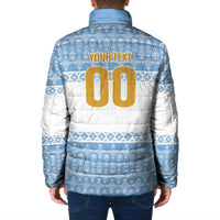Argentina Rugby National Heritage Custom Padded Jacket Gaucho Inspired