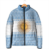 Argentina Rugby National Heritage Custom Padded Jacket Gaucho Inspired