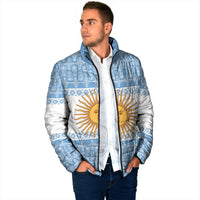 Argentina Rugby National Heritage Custom Padded Jacket Gaucho Inspired