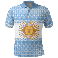 Argentina Rugby National Heritage Custom Polo Shirt Gaucho Inspired