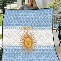 Argentina Rugby National Heritage Custom Quilt Gaucho Inspired