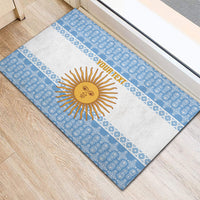 Argentina Rugby National Heritage Custom Rubber Doormat Gaucho Inspired