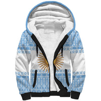 Argentina Rugby National Heritage Custom Sherpa Hoodie Gaucho Inspired