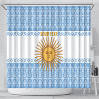 Argentina Rugby National Heritage Custom Shower Curtain Gaucho Inspired
