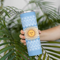 Argentina Rugby National Heritage Custom Skinny Tumbler Gaucho Inspired