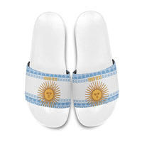 Argentina Rugby National Heritage Custom Slide Sandals Gaucho Inspired