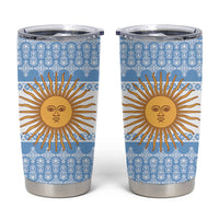 Argentina Rugby National Heritage Custom Tumbler Cup Gaucho Inspired