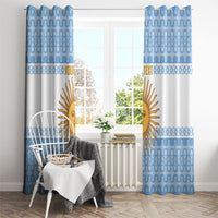 Argentina Rugby National Heritage Custom Window Curtain Gaucho Inspired