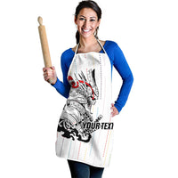 Japan Rugby National Heritage Custom Apron Traditional Sashiko Inspired