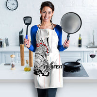 Japan Rugby National Heritage Custom Apron Traditional Sashiko Inspired
