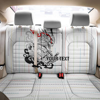 Japan Rugby National Heritage Custom Back Car Seat Cover Traditional Sashiko Inspired
