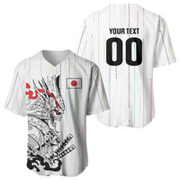 Japan Rugby National Heritage Custom Baseball Jersey Traditional Sashiko Inspired