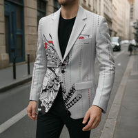 Japan Rugby National Heritage Custom Blazer Traditional Sashiko Inspired
