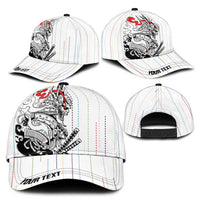 Japan Rugby National Heritage Personalized Classic Cap Traditional Sashiko Inspired