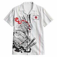 Japan Rugby National Heritage Custom Hawaiian Shirt Traditional Sashiko Inspired