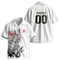 Japan Rugby National Heritage Custom Kid Hawaiian Shirt Traditional Sashiko Inspired