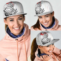 Japan Rugby National Heritage Personalized Mesh Trucker Cap Traditional Sashiko Inspired