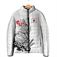 Japan Rugby National Heritage Custom Padded Jacket Traditional Sashiko Inspired