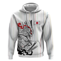 Japan Rugby National Heritage Custom Zip Hoodie Traditional Sashiko Inspired