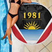 Antigua and Barbuda 1981 Beach Blanket Each Endeavouring All Achieving LT9 - Wonder Print Shop