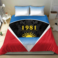 Antigua and Barbuda 1981 Bedding Set Each Endeavouring All Achieving LT9 - Wonder Print Shop