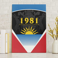 Antigua and Barbuda 1981 Canvas Wall Art Each Endeavouring All Achieving LT9 - Wonder Print Shop