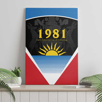 Antigua and Barbuda 1981 Canvas Wall Art Each Endeavouring All Achieving LT9 - Wonder Print Shop