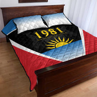 Antigua and Barbuda 1981 Quilt Bed Set Each Endeavouring All Achieving - Wonder Print Shop