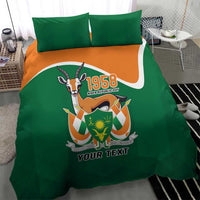 Niger Republic Day Personalized Bedding Set Fraternite Travail Progres LT9 - Wonder Print Shop