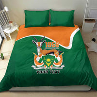 Niger Republic Day Personalized Bedding Set Fraternite Travail Progres LT9 - Wonder Print Shop