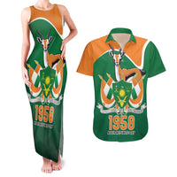 Niger Republic Day Personalized Couples Matching Tank Maxi Dress and Hawaiian Shirt Fraternite Travail Progres LT9 - Wonder Print Shop