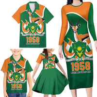 Niger Republic Day Personalized Family Matching Long Sleeve Bodycon Dress and Hawaiian Shirt Fraternite Travail Progres LT9 - Wonder Print Shop