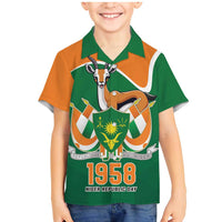 Niger Republic Day Personalized Family Matching Mermaid Dress and Hawaiian Shirt Fraternite Travail Progres LT9 - Wonder Print Shop